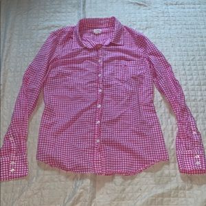 J. Crew Gingham Top